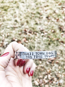 Small Town Girl, Big Time Dreams Bracelet
