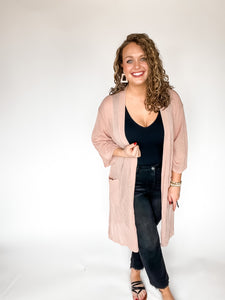 Lightweight Taupe Duster