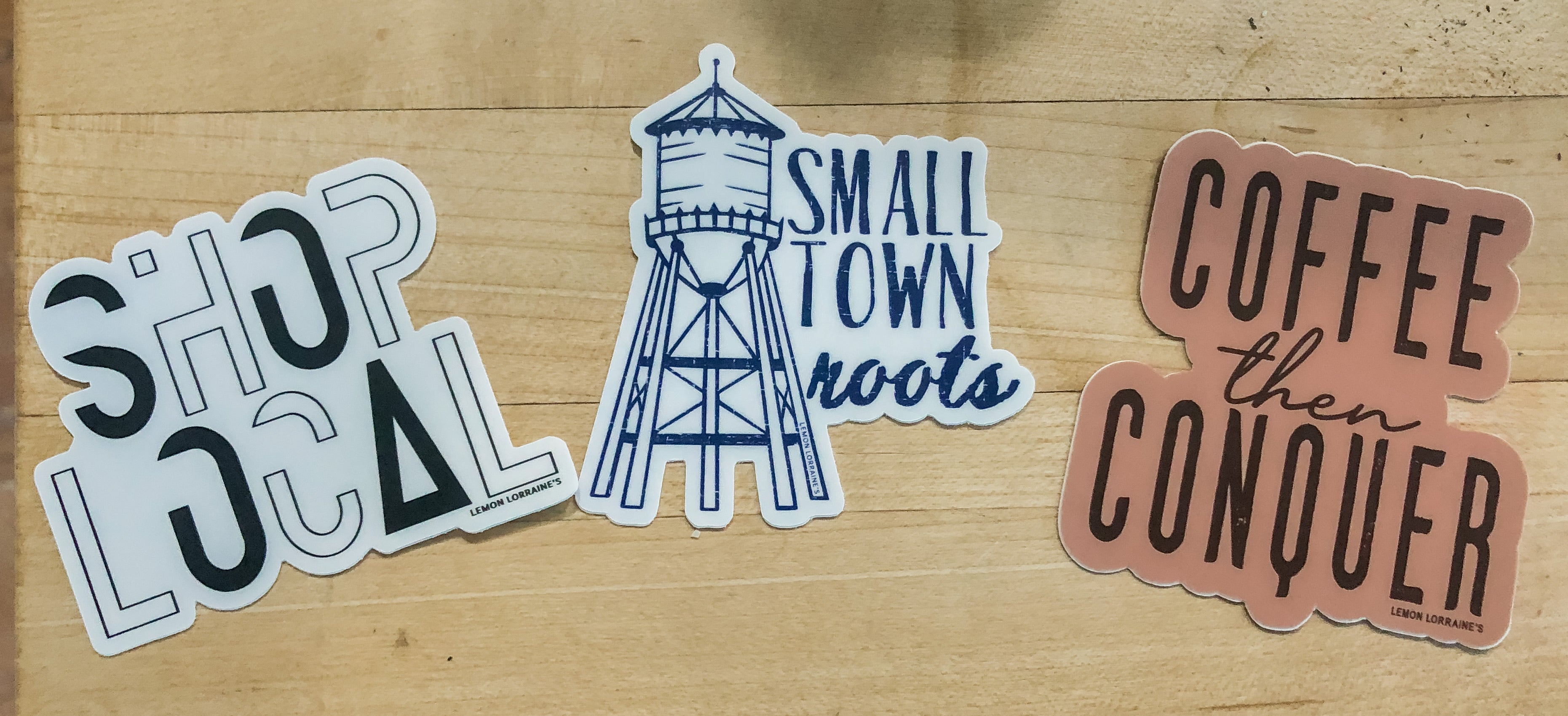 Small Town Roots Sticker
