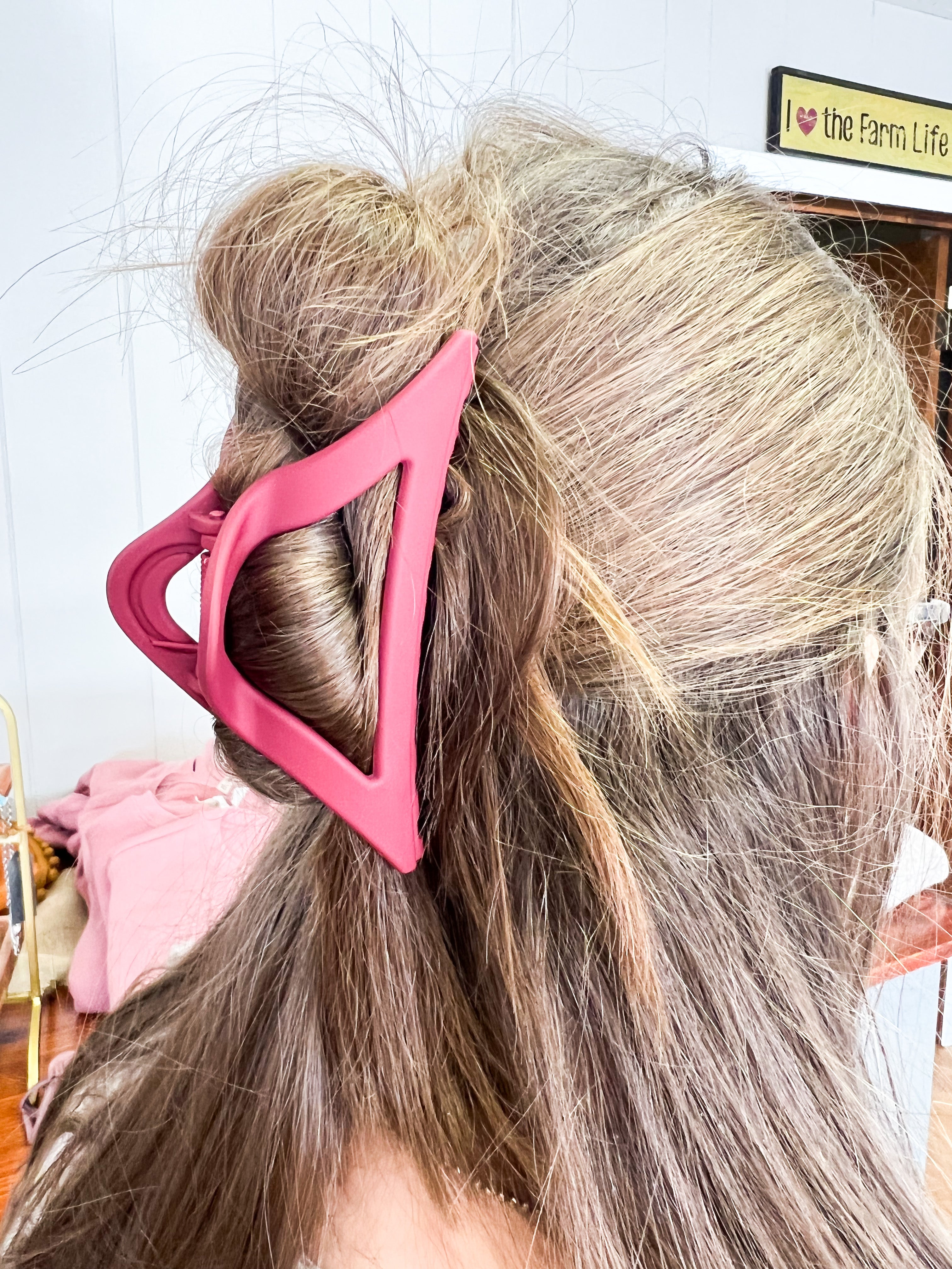 Jumbo Triangle Hair Clip